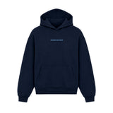 Hoodie Di Che Colore Sono I Tuoi Sogni Blu Navy fronte