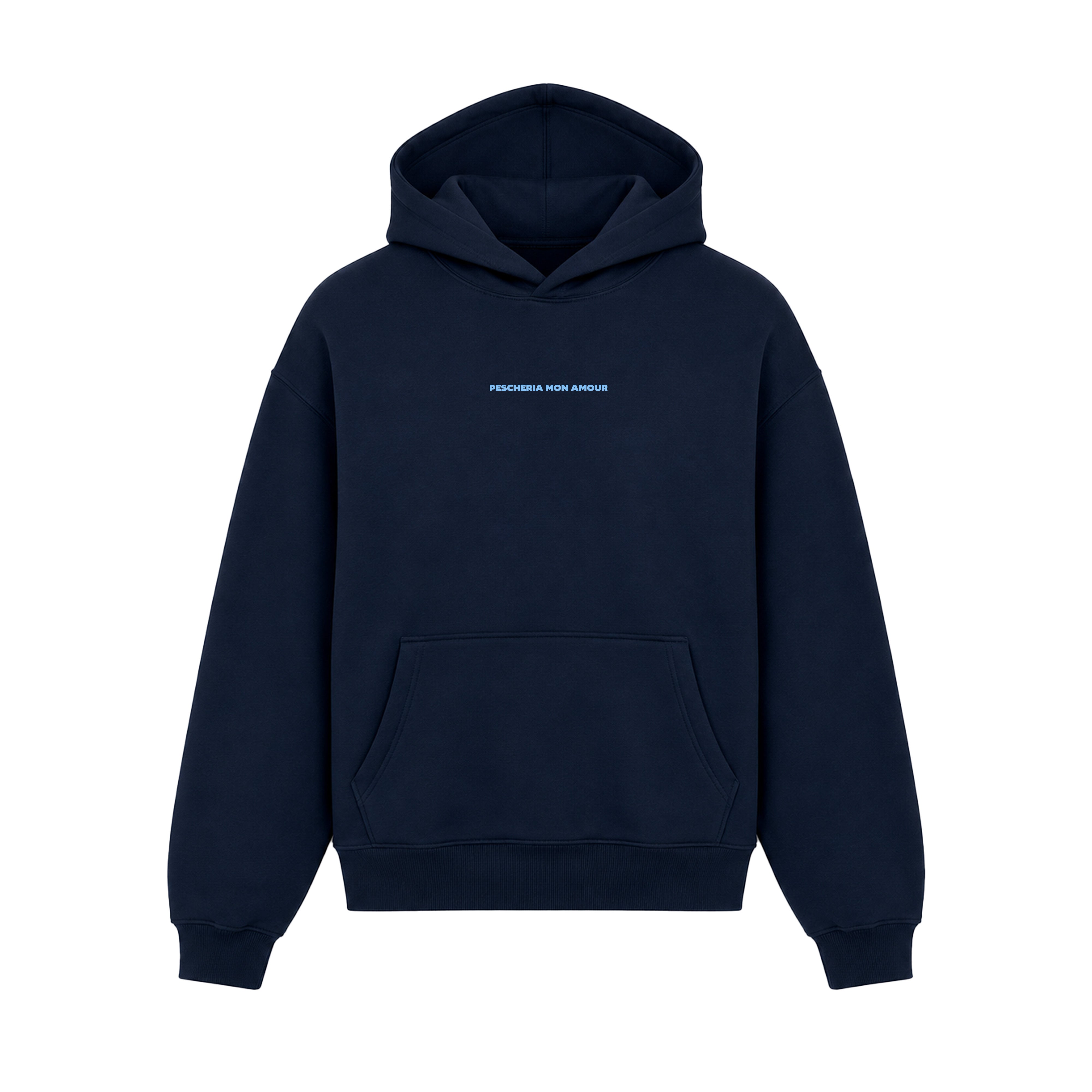 Hoodie Di Che Colore Sono I Tuoi Sogni Blu Navy fronte