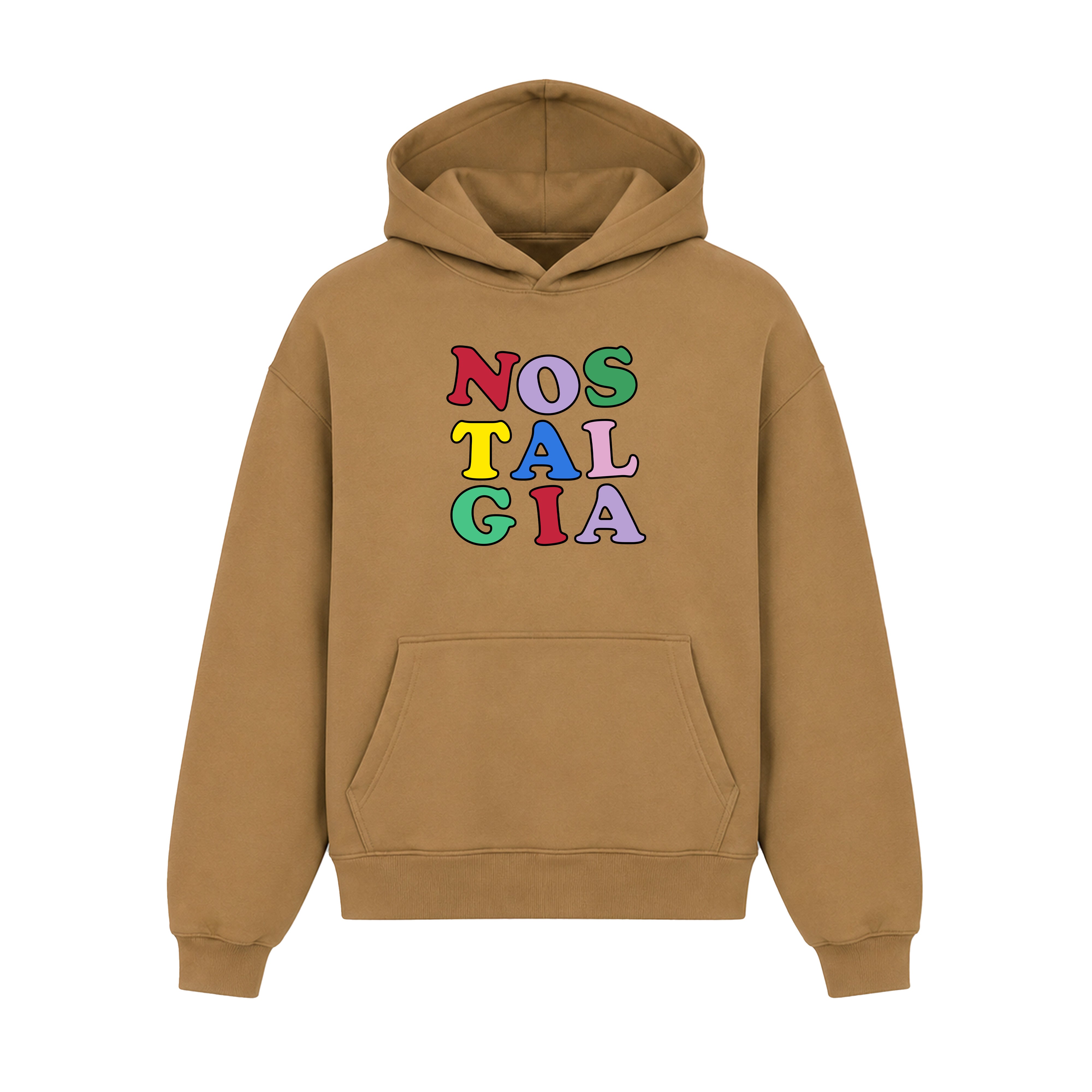Hoodie Nostalgia Tabacco