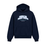 Hoodie Penso Che Penso Troppo Blu Navy