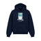 Hoodie Piantini e Playlist Tristi Blu Navy