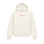 Hoodie Sarà Perché Ti Amo Panna fronte