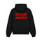 Hoodie Baciami Ancora Nero retro