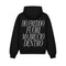 Hoodie Ho Freddo Fuori Ma Brucio Dentro Nero retro