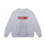 Crewneck Sweatshirt "Insensitive To Love"