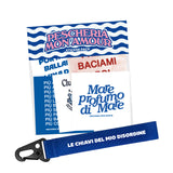 Sticker pack con portachiavi "Le chiavi del mio disordine"