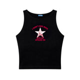 Il tank top “I Don't Kiss Boys"