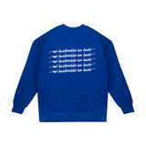 felpa blu Pescheria mon amour 