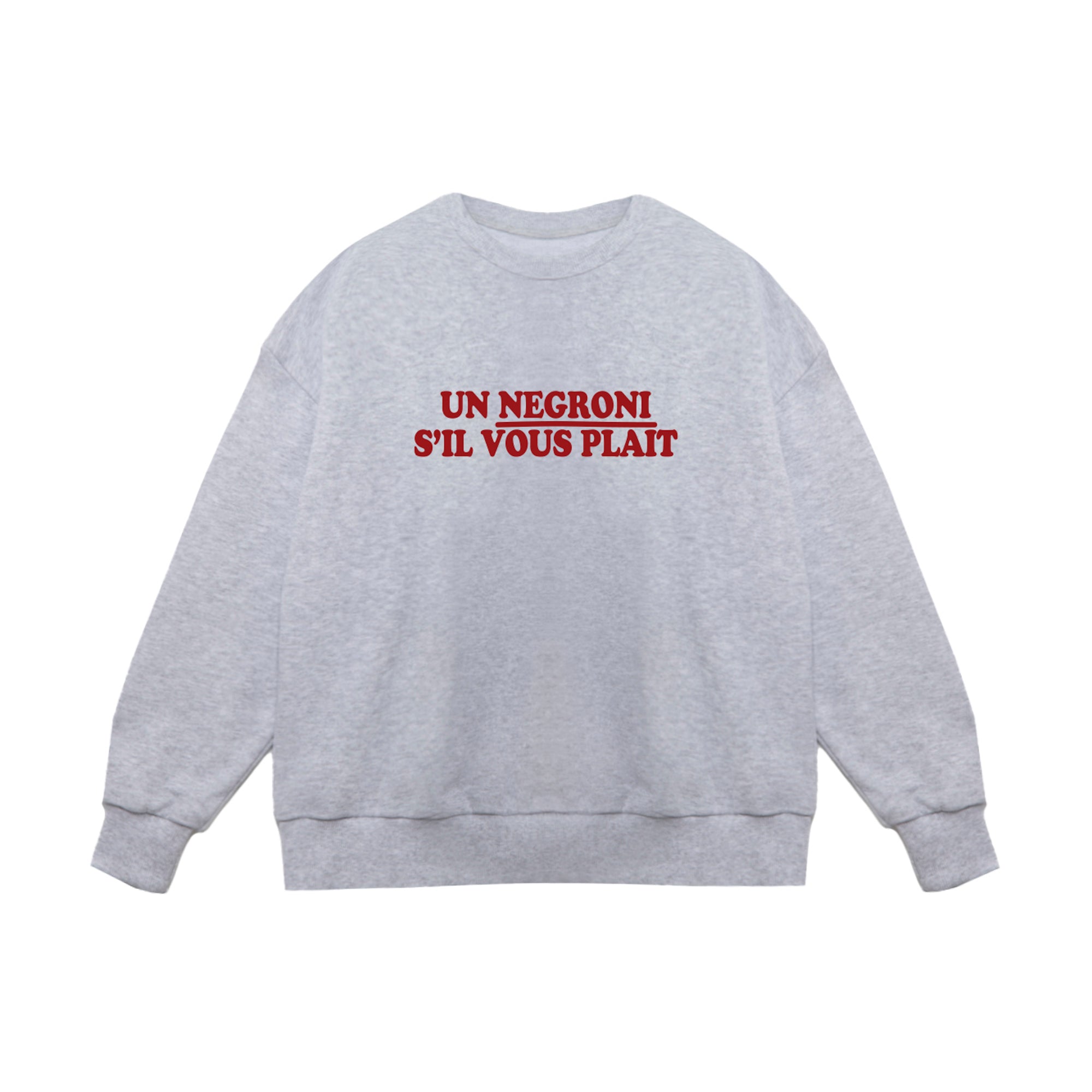 Crewneck Sweatshirt "Negroni"