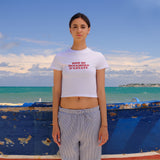 Baby Tee "Non mi innamoro d'estate"