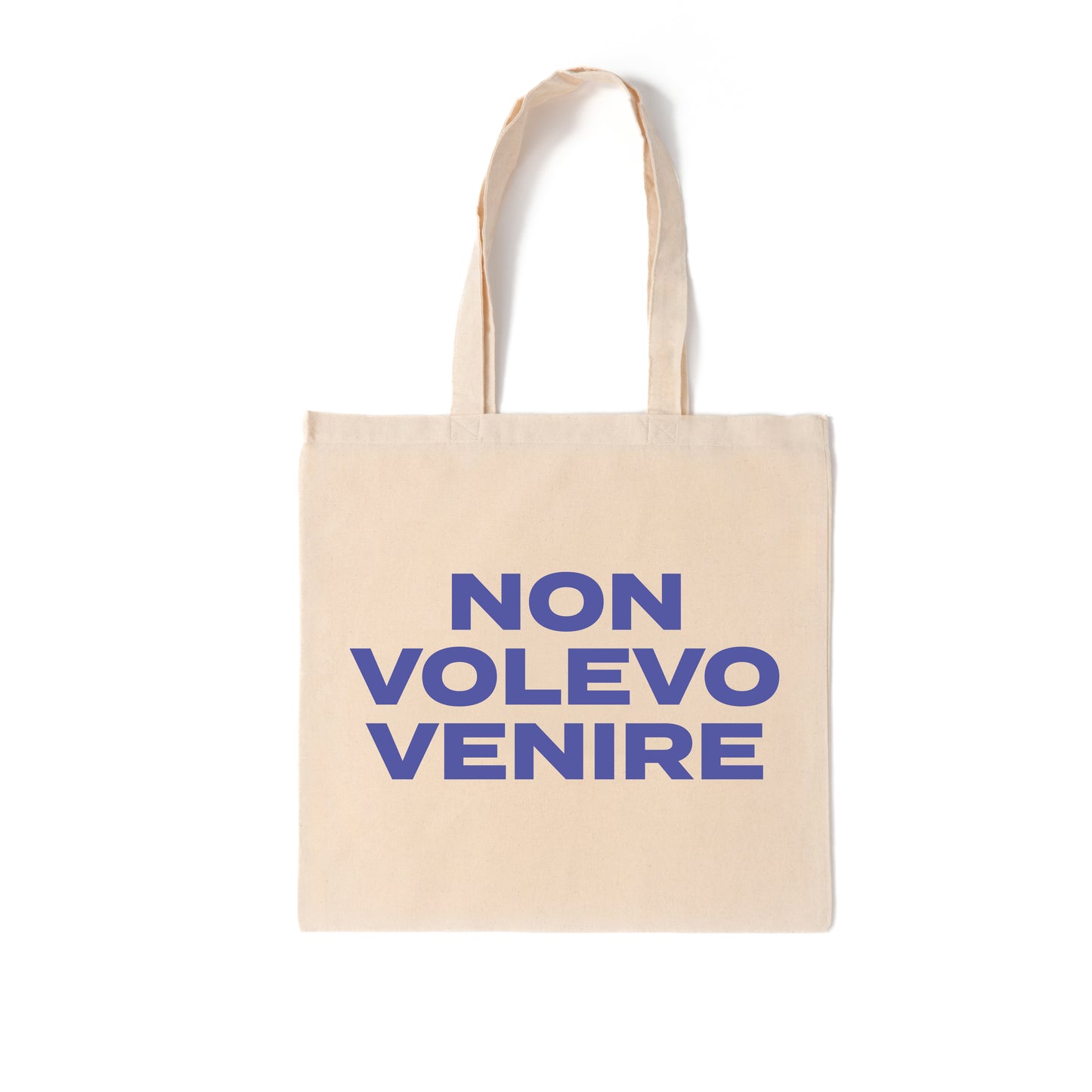 Tote "Non volevo venire"