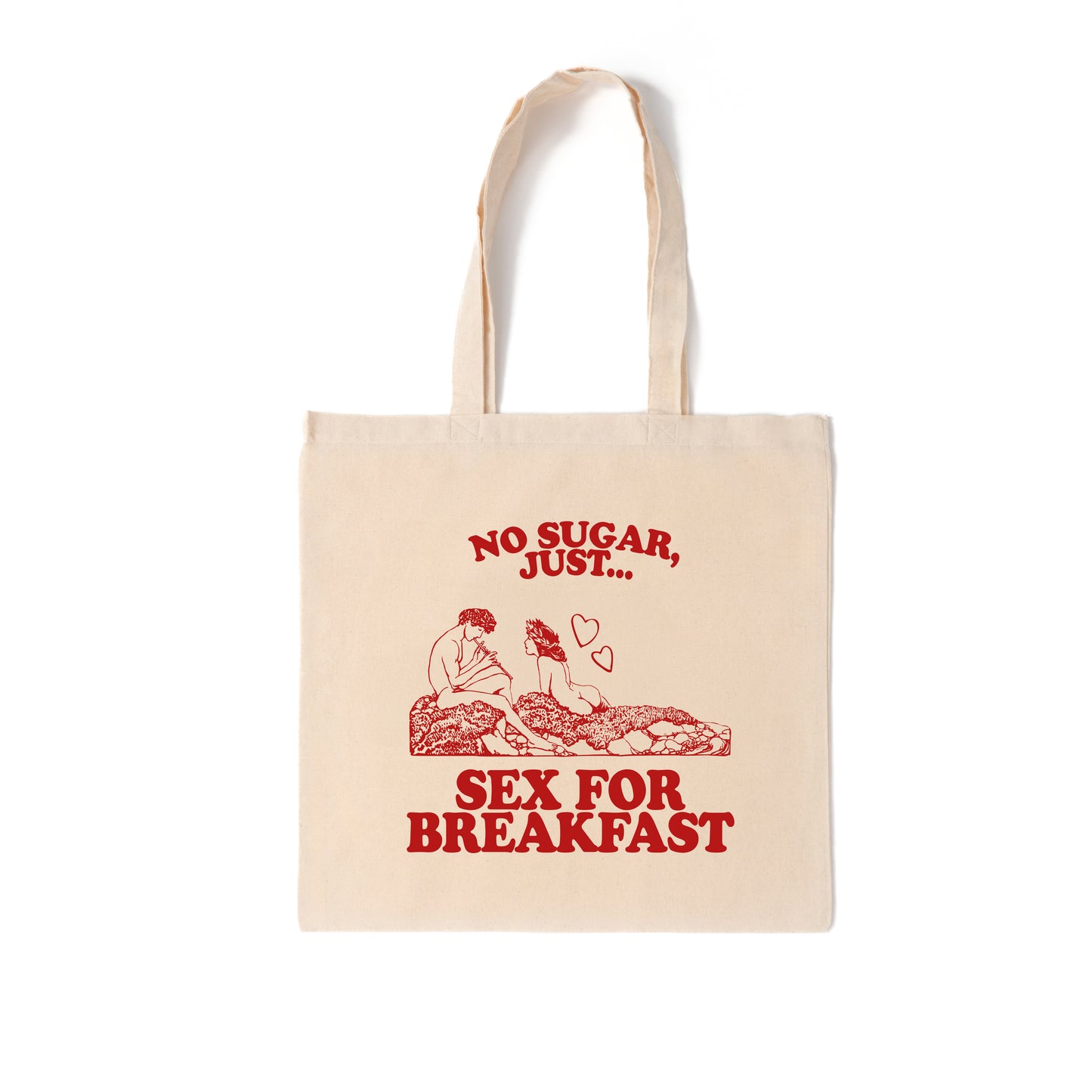 Tote "Sex for breakfast"