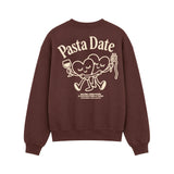 Felpa Girocollo "Pasta Date"