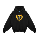 Felpa Hoodie "Ti amo come le patatine fritte"