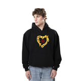 Felpa Hoodie "Ti amo come le patatine fritte"