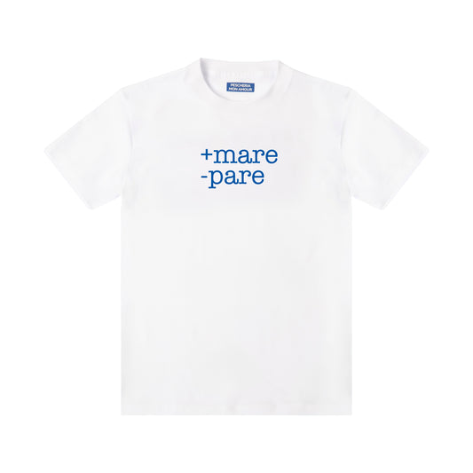 T-shirt "+mare -pare"