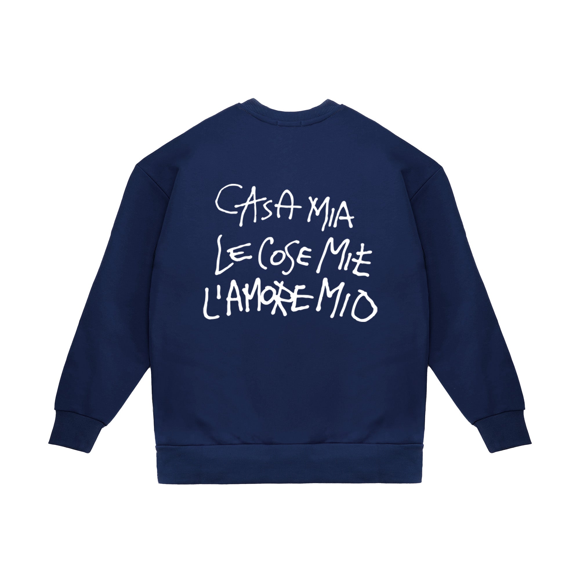 Felpa Girocollo "Casa mia"