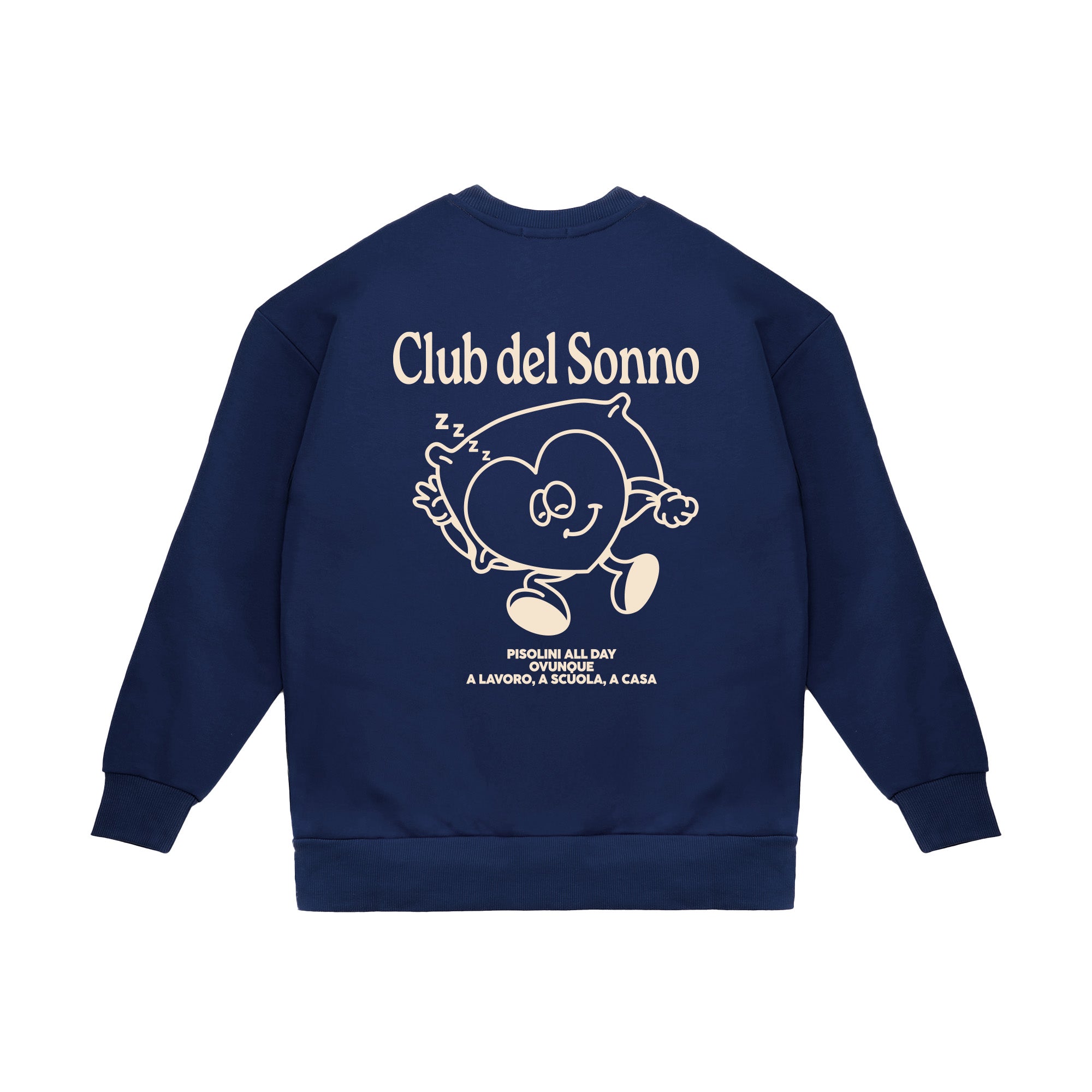 Felpa Girocollo "Club Del Sonno"