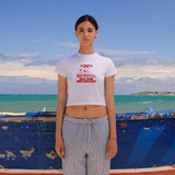 Baby Tee "Sex for breakfast"
