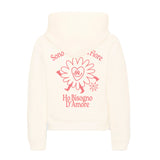 Hoodie kids "Sono come un fiore"