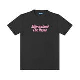 T-shirt Abbracciami Che Passa Nero