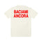 T-shirt Baciami Ancora Panna retro