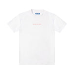 tee bianca variante rosa di pescheria mon amour