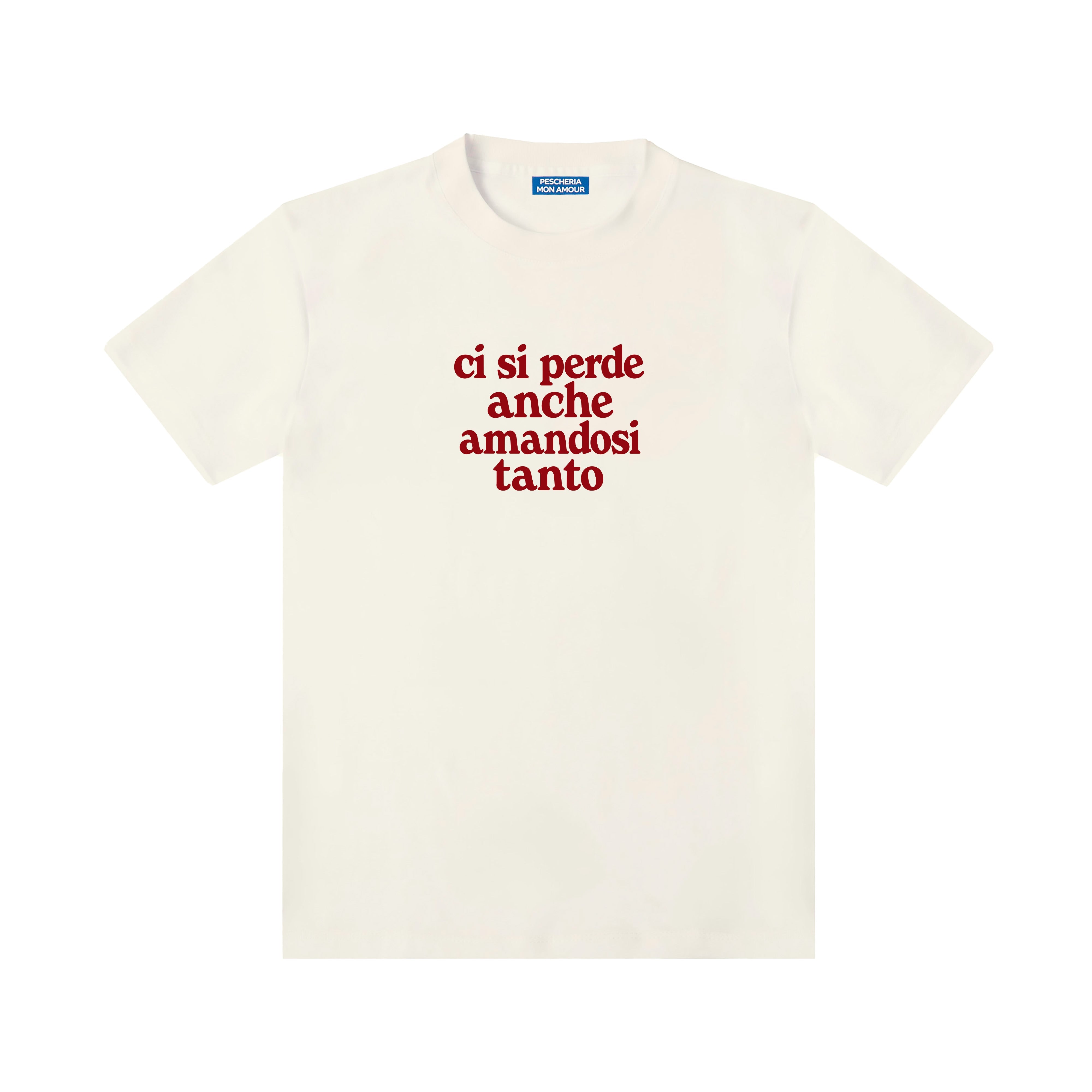 T-shirt Ci Si Perde Panna