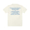 T-shirt Cose Che Nuovo Panna retro