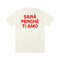 T-shirt Sarà Perché Ti Amo Panna retro