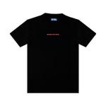 t-shirt meglio soli che mal amati nera