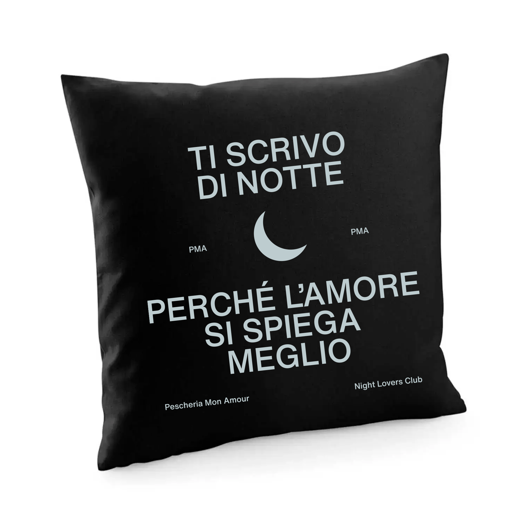 Fodera cuscino Ti scrivo di notte perché