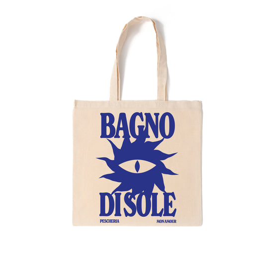 Tote "Bagno di Sole Blu"