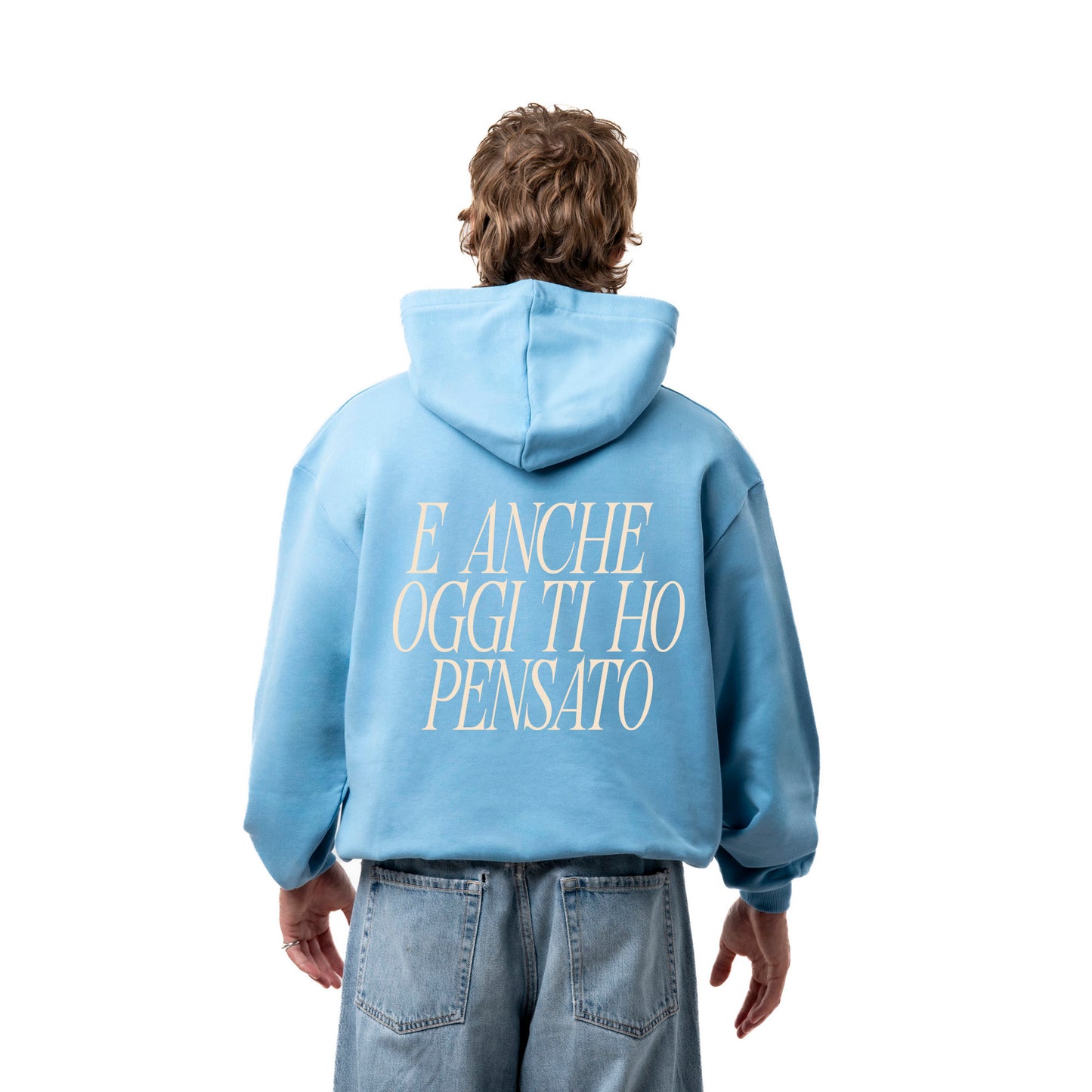 Felpa Hoodie "Anche Oggi Ti Ho Pensato"