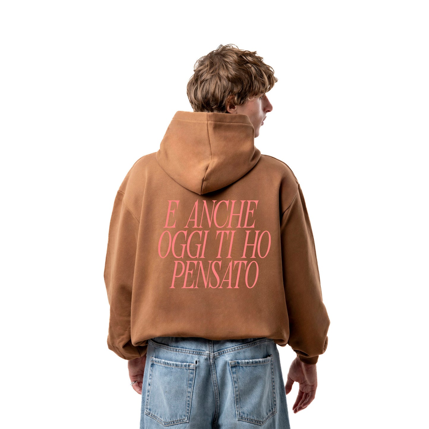 Felpa Hoodie "Anche Oggi Ti Ho Pensato"