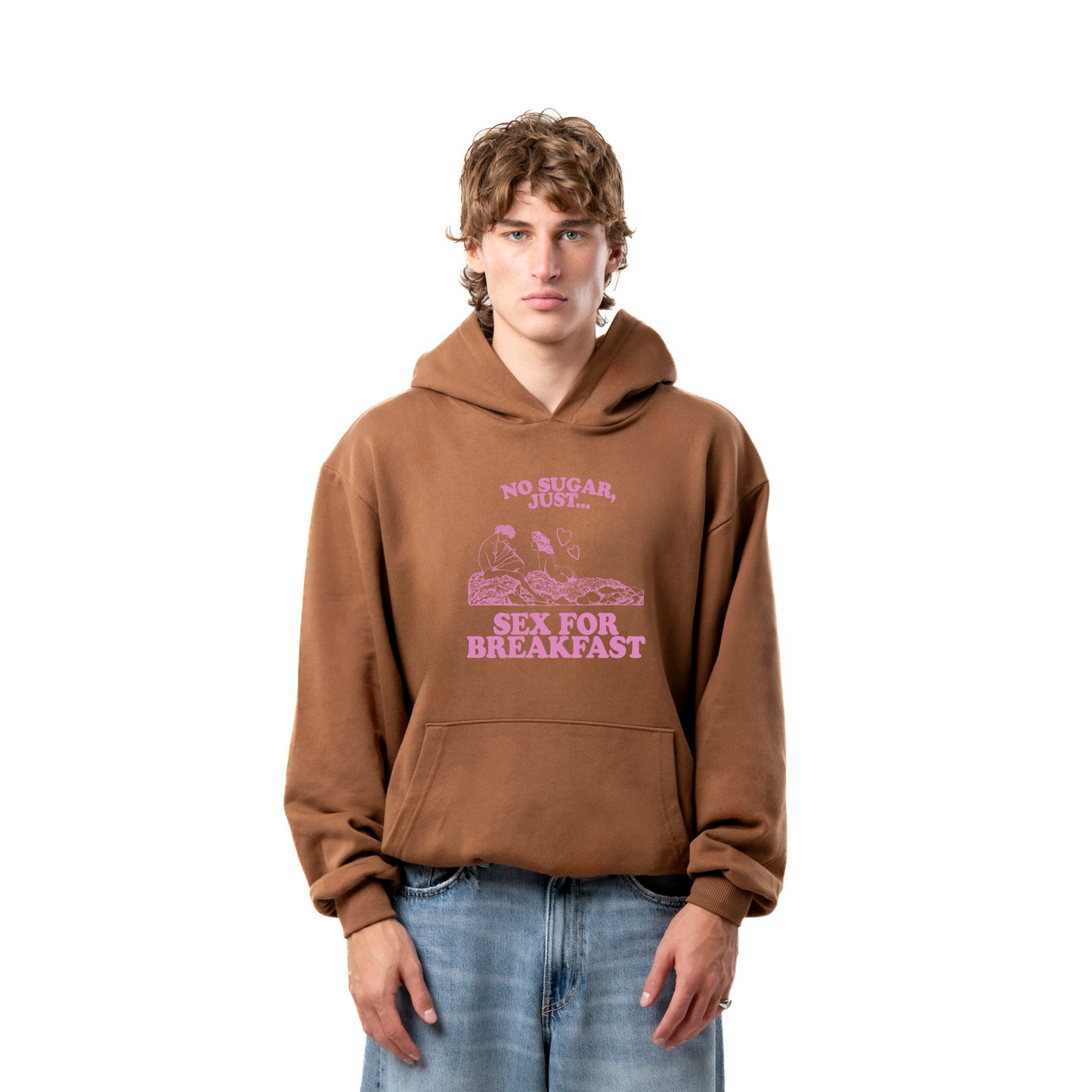 Felpa Hoodie "Sex For Breakfast"