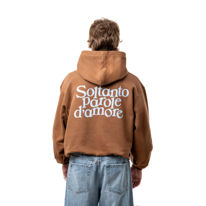 Felpa Hoodie "Soltanto Parole D'Amore"