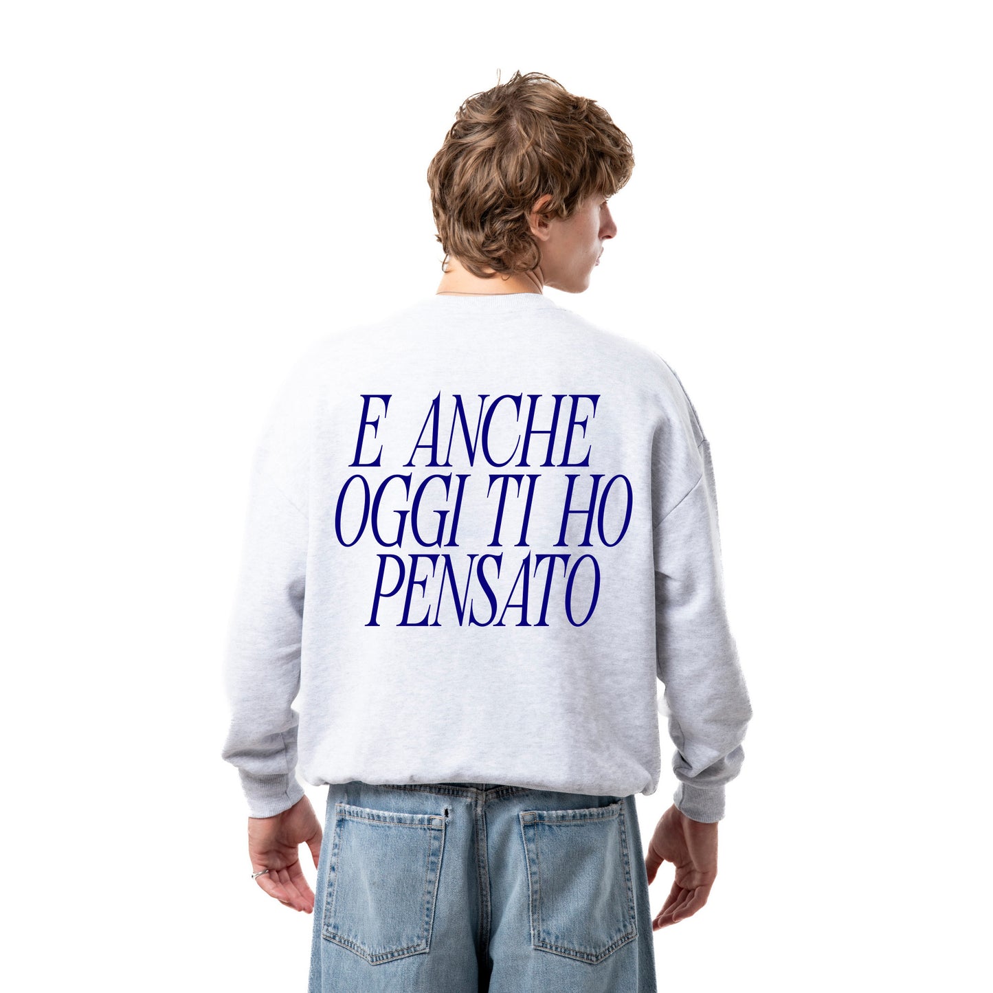 Crewneck Sweatshirt "I Thought of You Today Too"