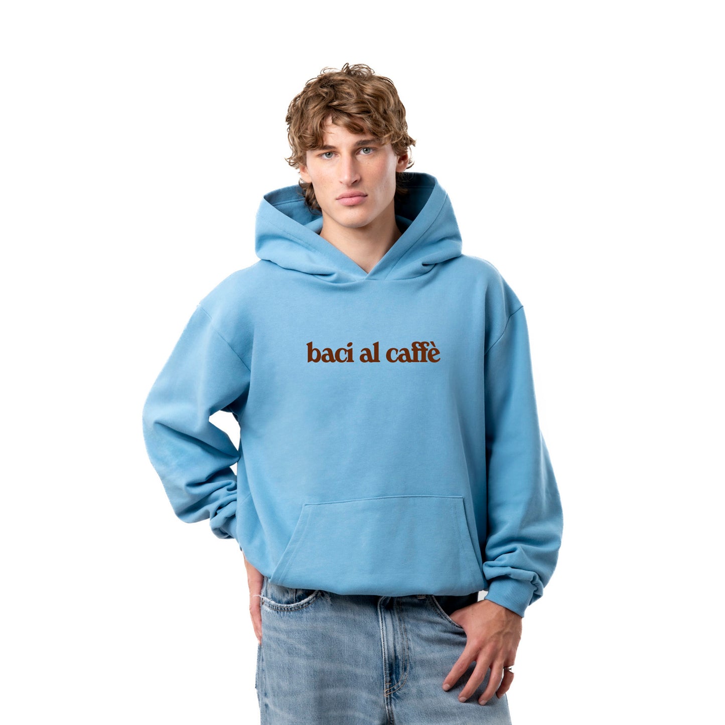 Felpa Hoodie "Baci Al Caffè"