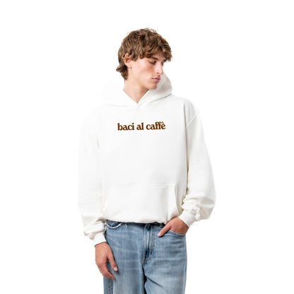 Felpa Hoodie "Baci Al Caffè"