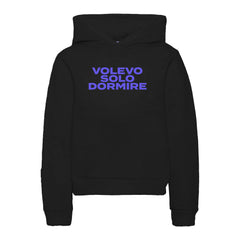 Hoodie kids "Volevo solo dormire"